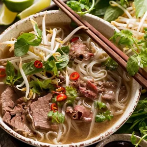 Rare Beef Noodle Soup